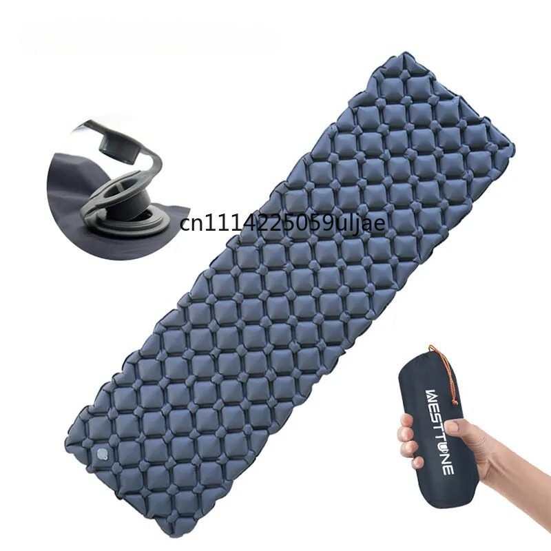 Outdoor Inflatable Camping Tent With Air Pump - WESTTUNE Camping Sleeping Pad Ultralight Inflatable