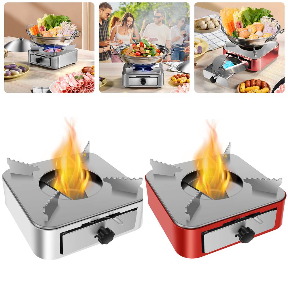 Outdoor Camping Grill - Portable Camping Stove Stainless Steel Camping