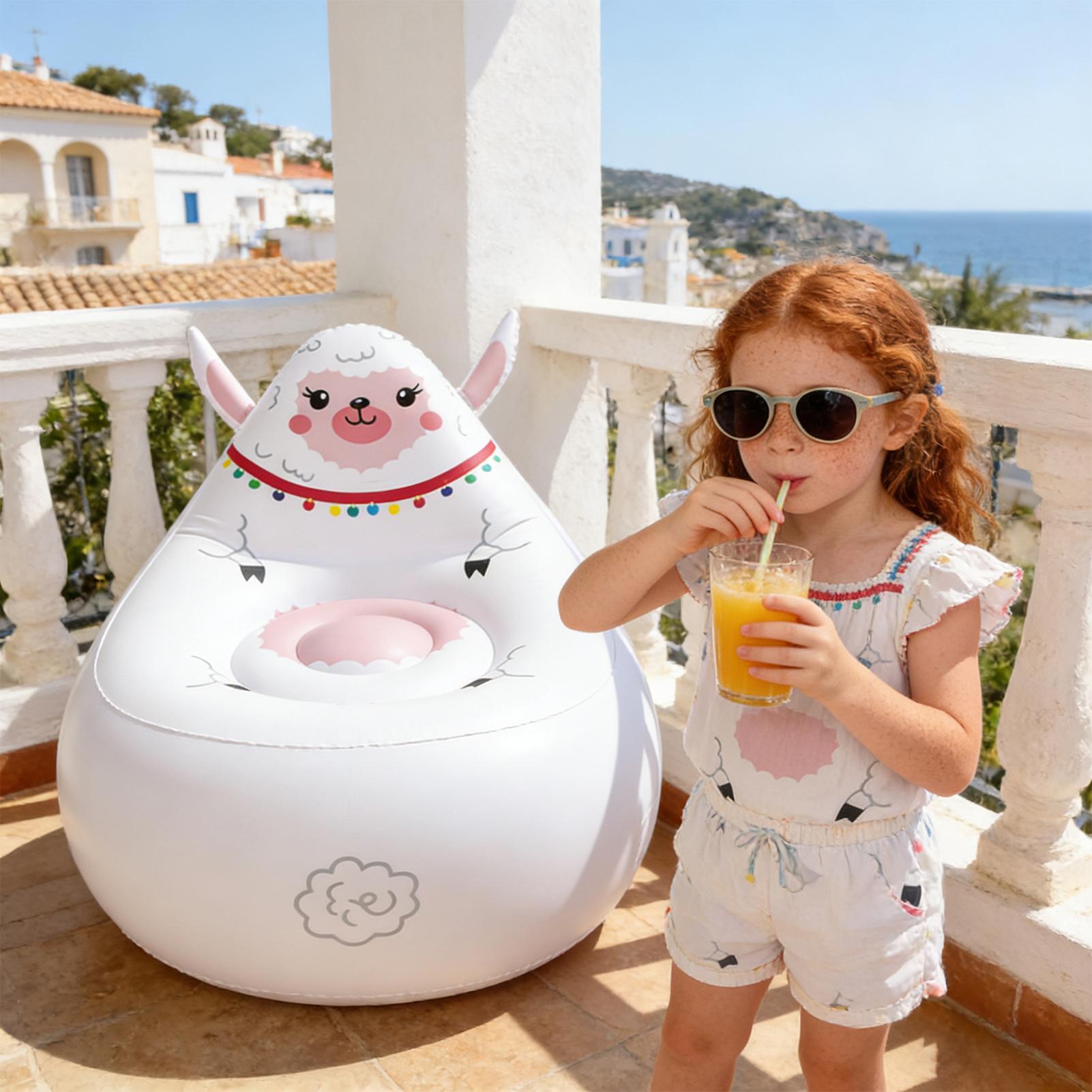 Outdoor Camping Furniture - Inflatable Chair For Kids Portable Animal