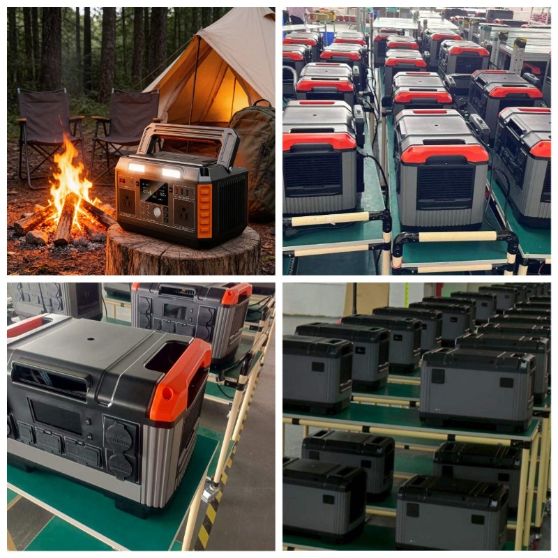 Outdoor Camping Set - Portable Power Station 220V 500W Outdoor