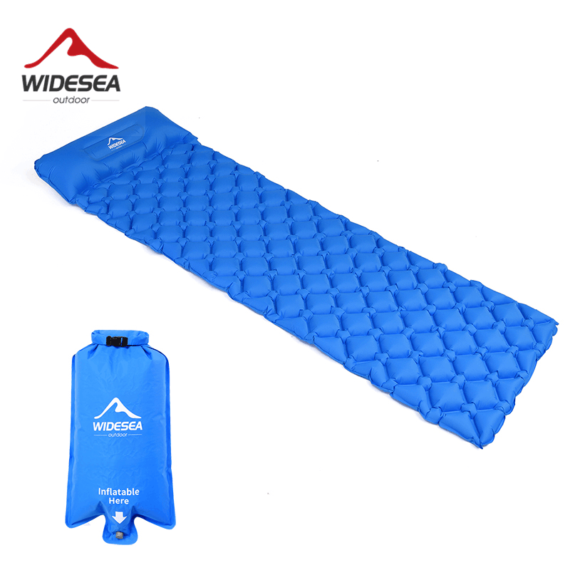 Outdoor Inflatable Camping Tent With Air Pump - Widesea Camping Sleeping Pad Inflatable Air