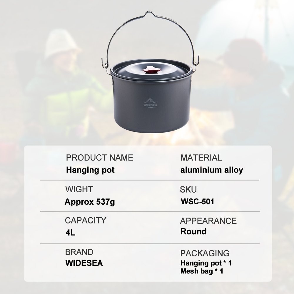 Widesea Hard Anodized Aluminum - đánh giá và giá Outdoor Camping World