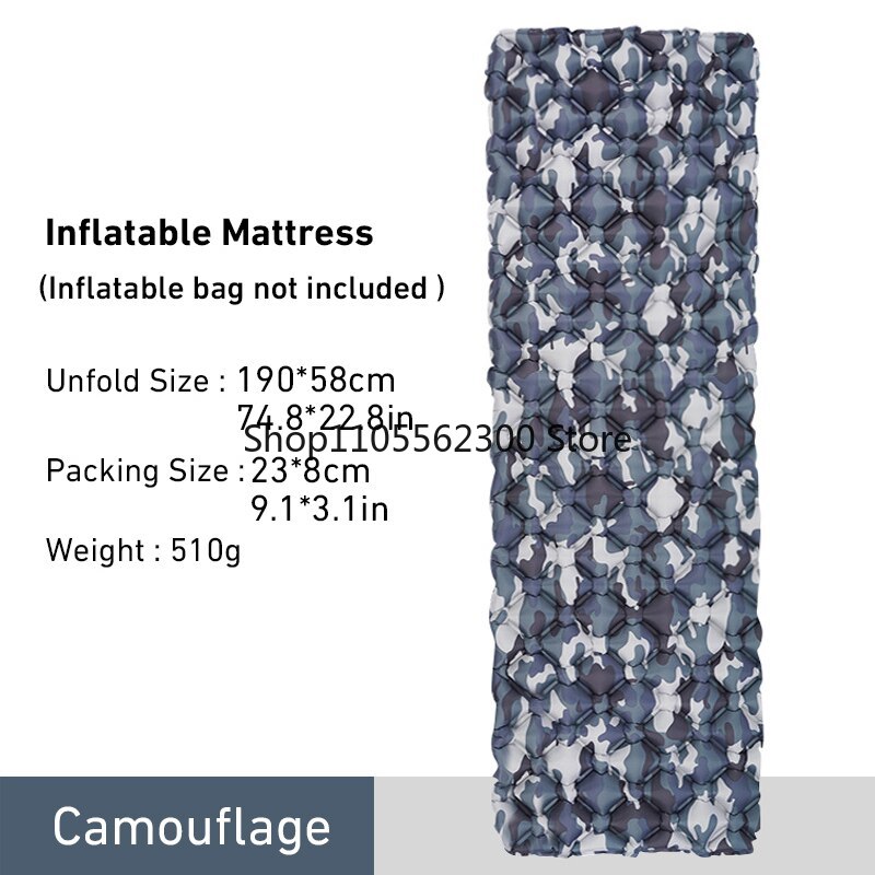WESTTUNE Camping Sleeping Pad  - đánh giá và giá Outdoor Inflatable Camping Tent With Air Pump