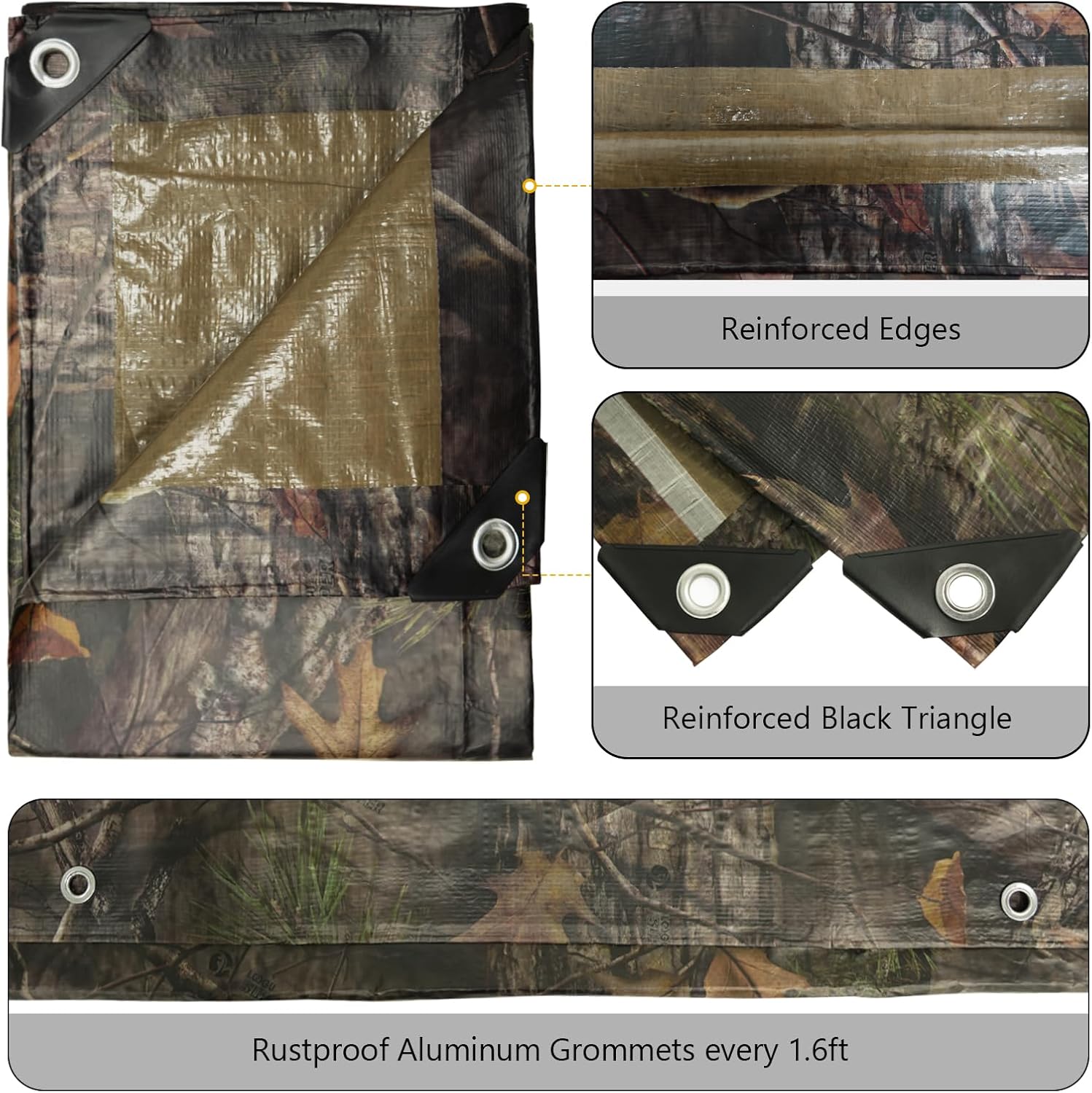 Heavy Duty 9 Mil Tarp Cover Wa - đánh giá và giá Outdoor Camping Tent Waterproof