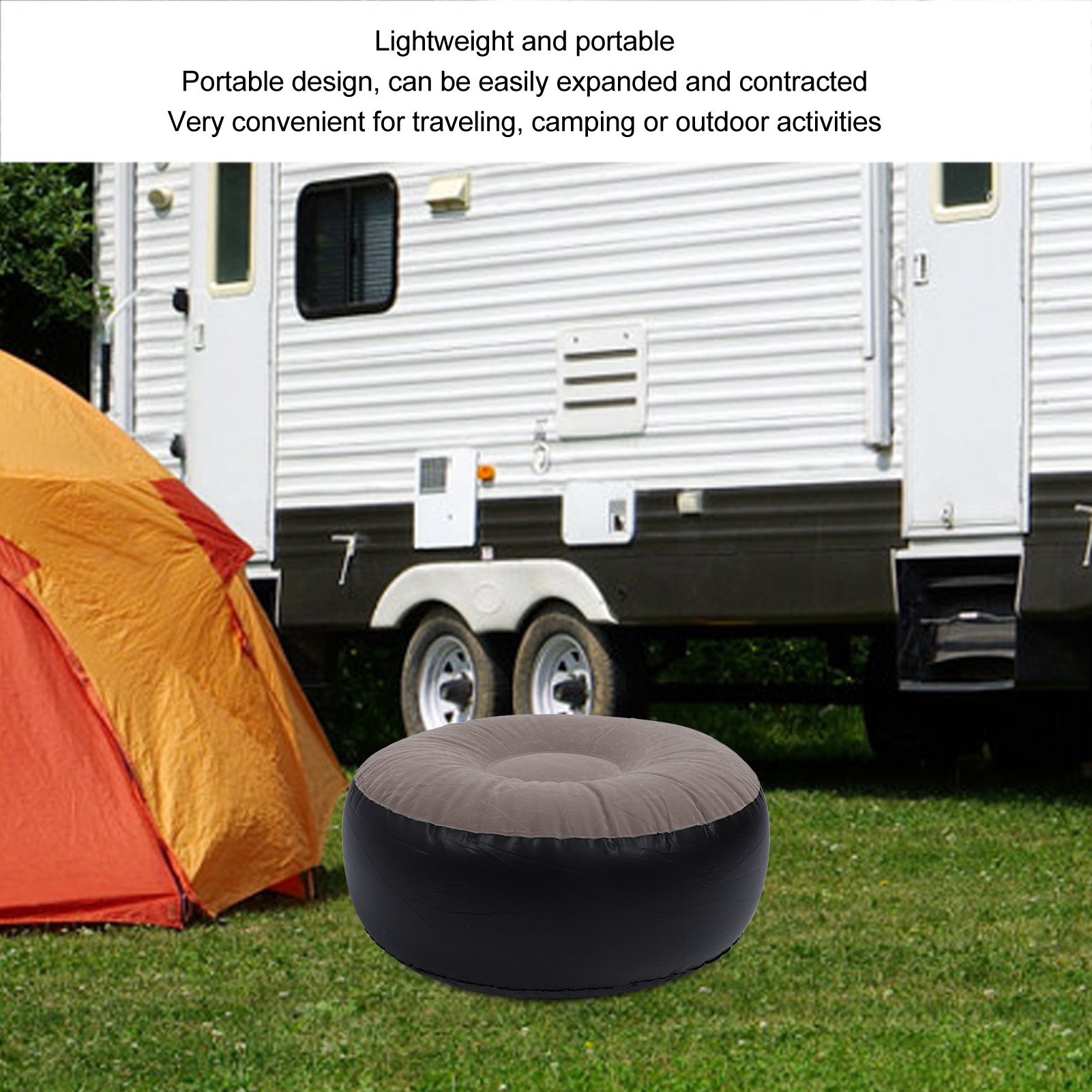Inflatable Flocking Stool Mult - đánh giá và giá Outdoor Camping Furniture