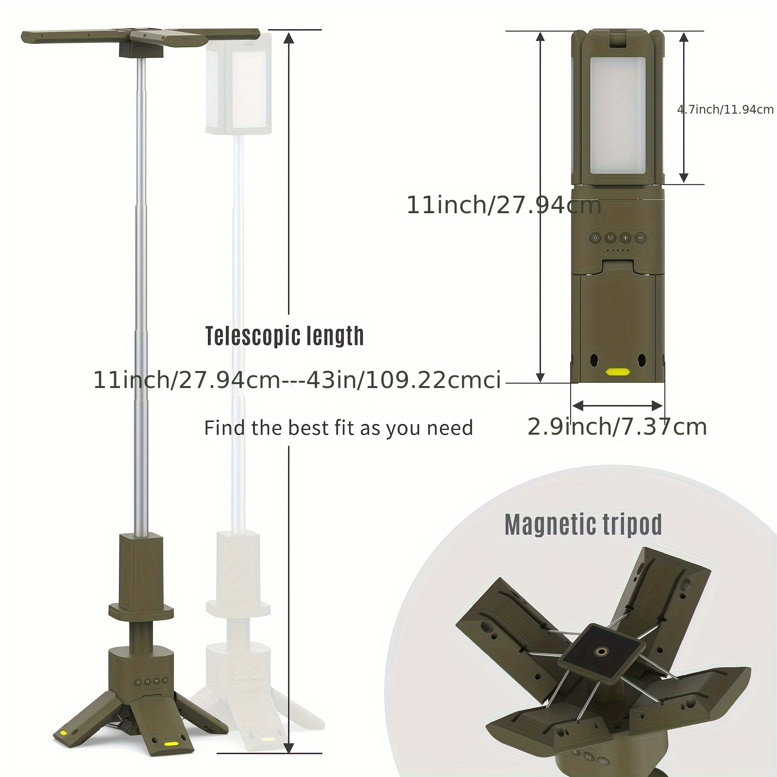 Camping Lantern, 14000mAh Rech - đánh giá và giá Outdoor Camping Tent