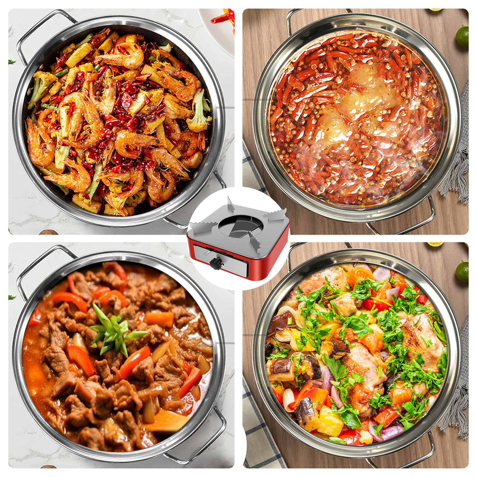 Portable Camping Stove Stainle - đánh giá và giá Outdoor Camping Grill