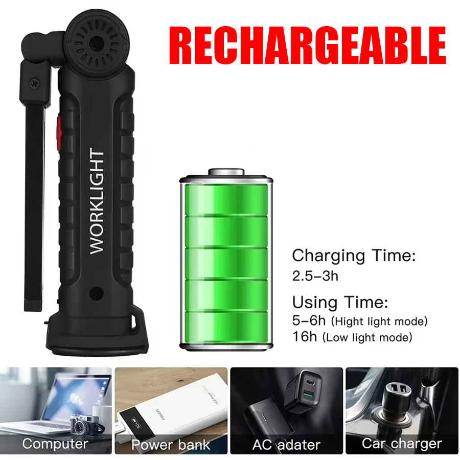 Portable LED Flashlight with M - đánh giá và giá Outdoor Camping Glamping