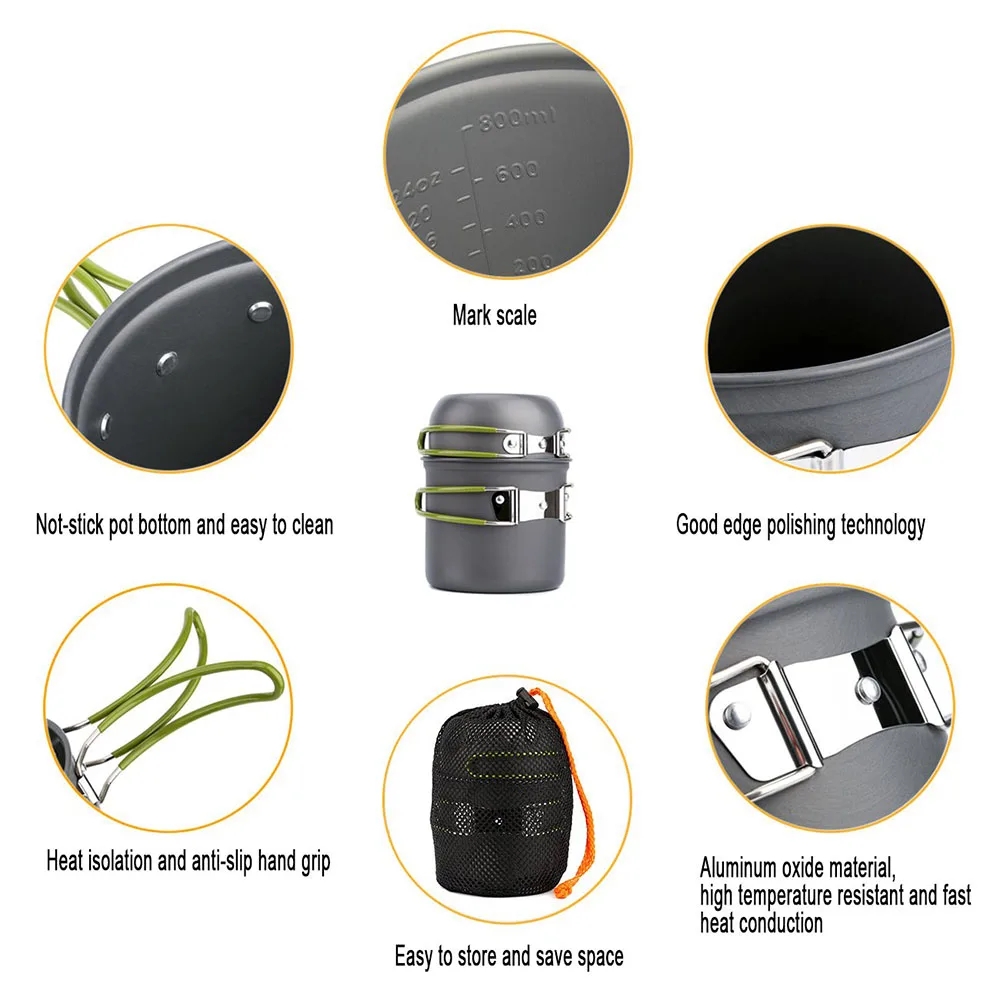 Camping Cookware Mess Kit Ultr - đánh giá và giá Outdoor Camping World