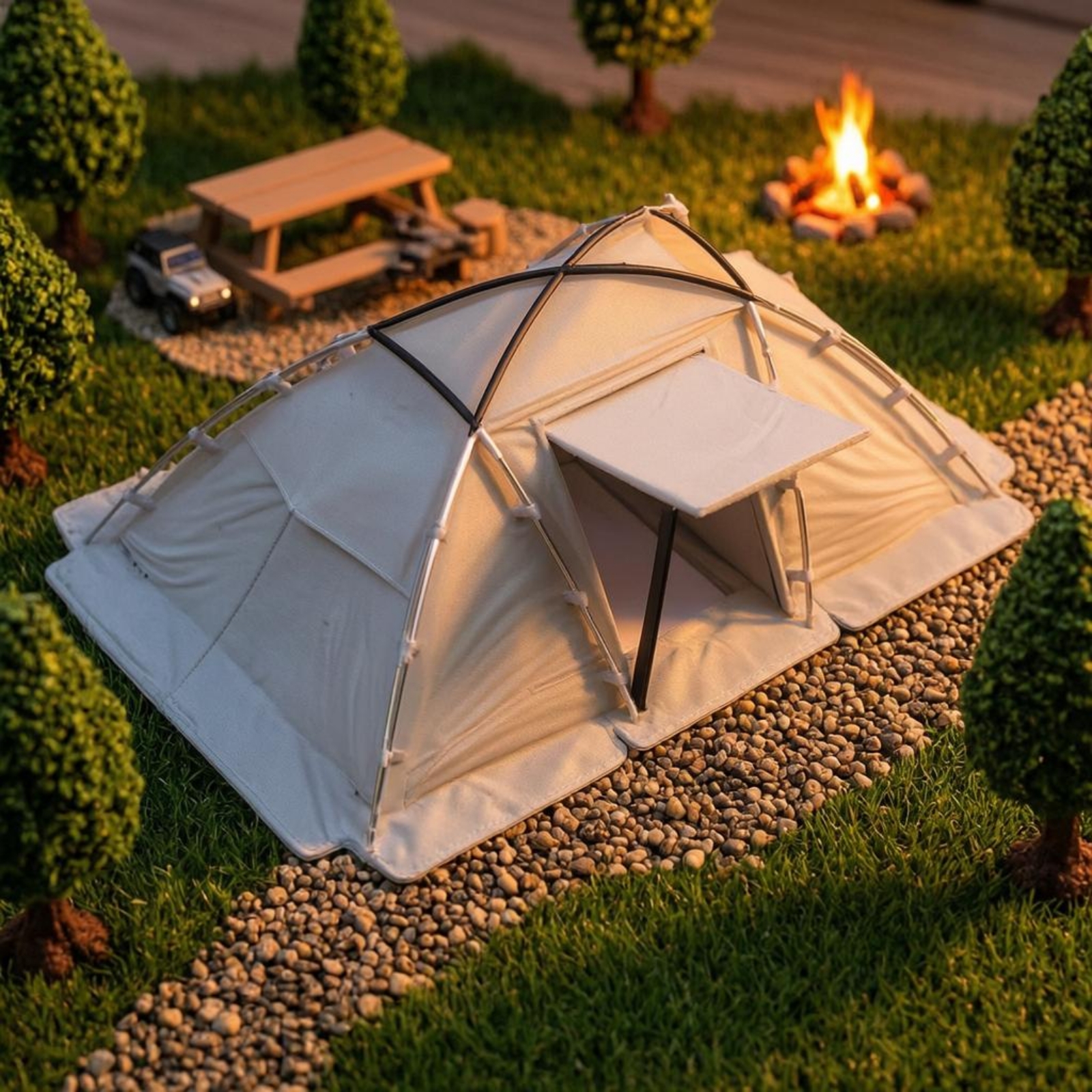 Miniature Camping Tent Dome-Sh - đánh giá và giá Outdoor Camping Tent
