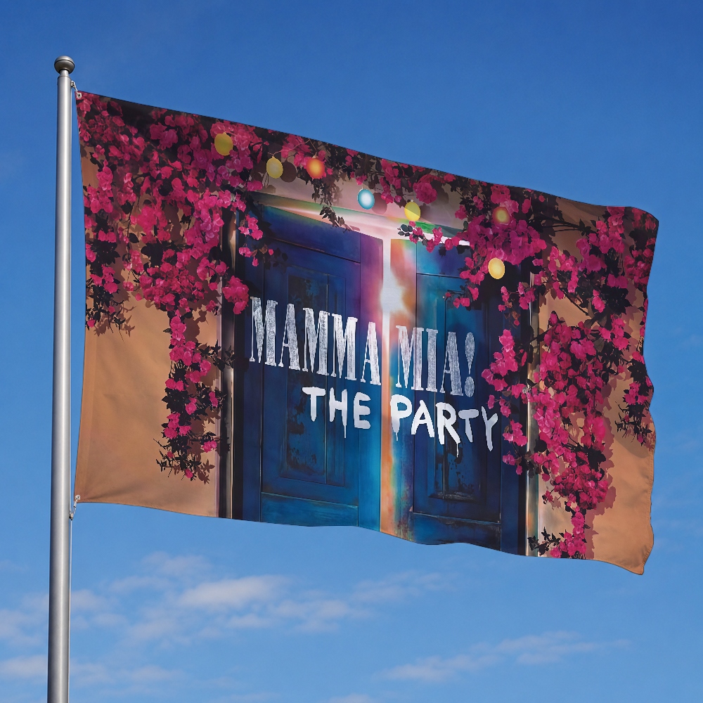 M-Mamma Mia TV drma flag Decor - đánh giá và giá Outdoor Camping Tv