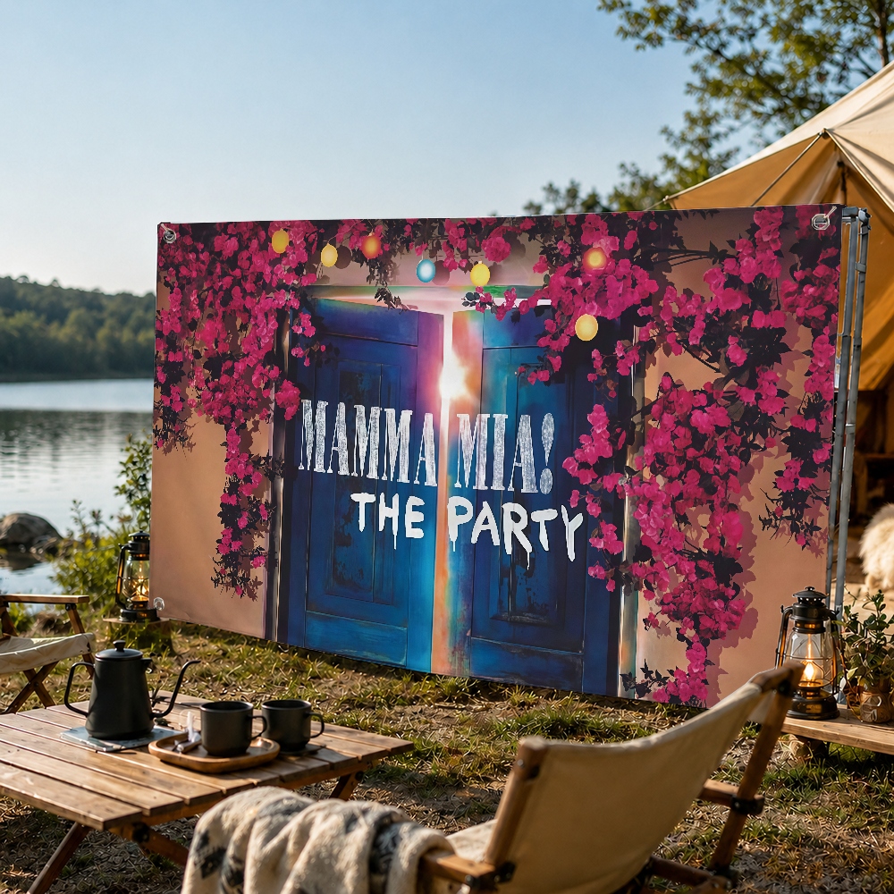 M-Mamma Mia TV drma flag Decor - đánh giá và giá Outdoor Camping Tv