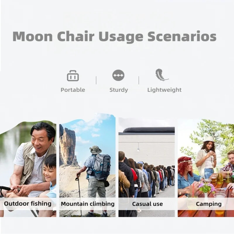 Outdoor Moon Chair, Camping Fo - đánh giá và giá Outdoor Camping Recliner Chairs