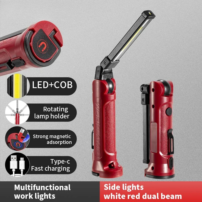 COB LED Work Light Rechargeabl - đánh giá và giá Outdoor Camping Glamping