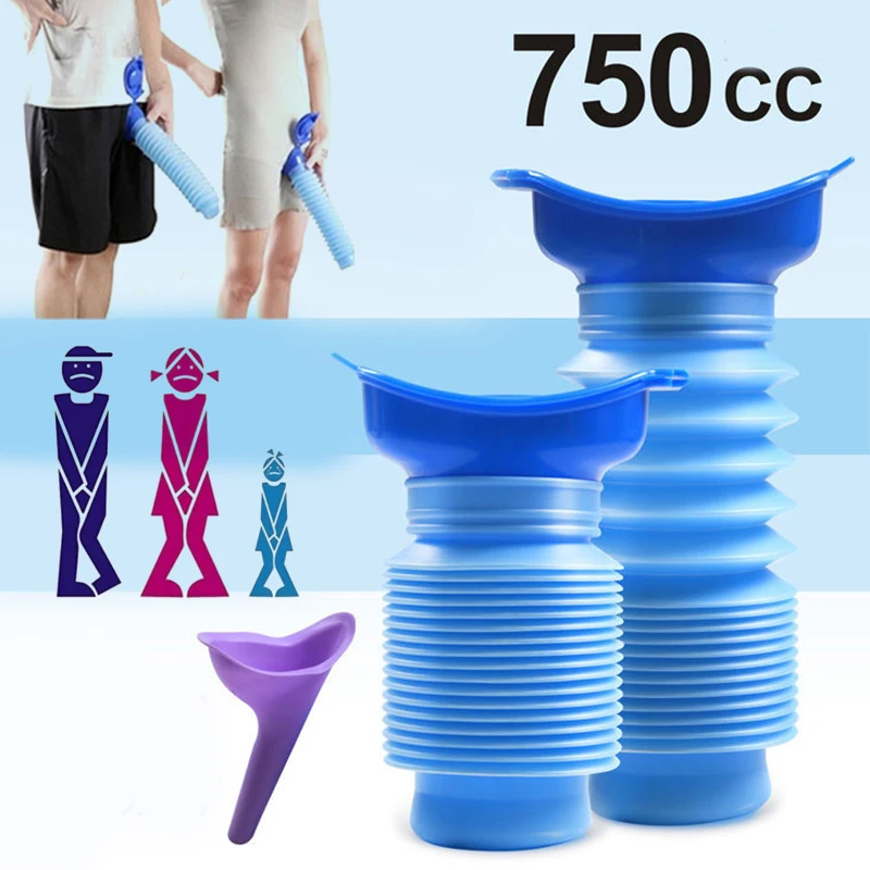 750ML Portable Standing Piss T - đánh giá và giá Outdoor Camping Urinal