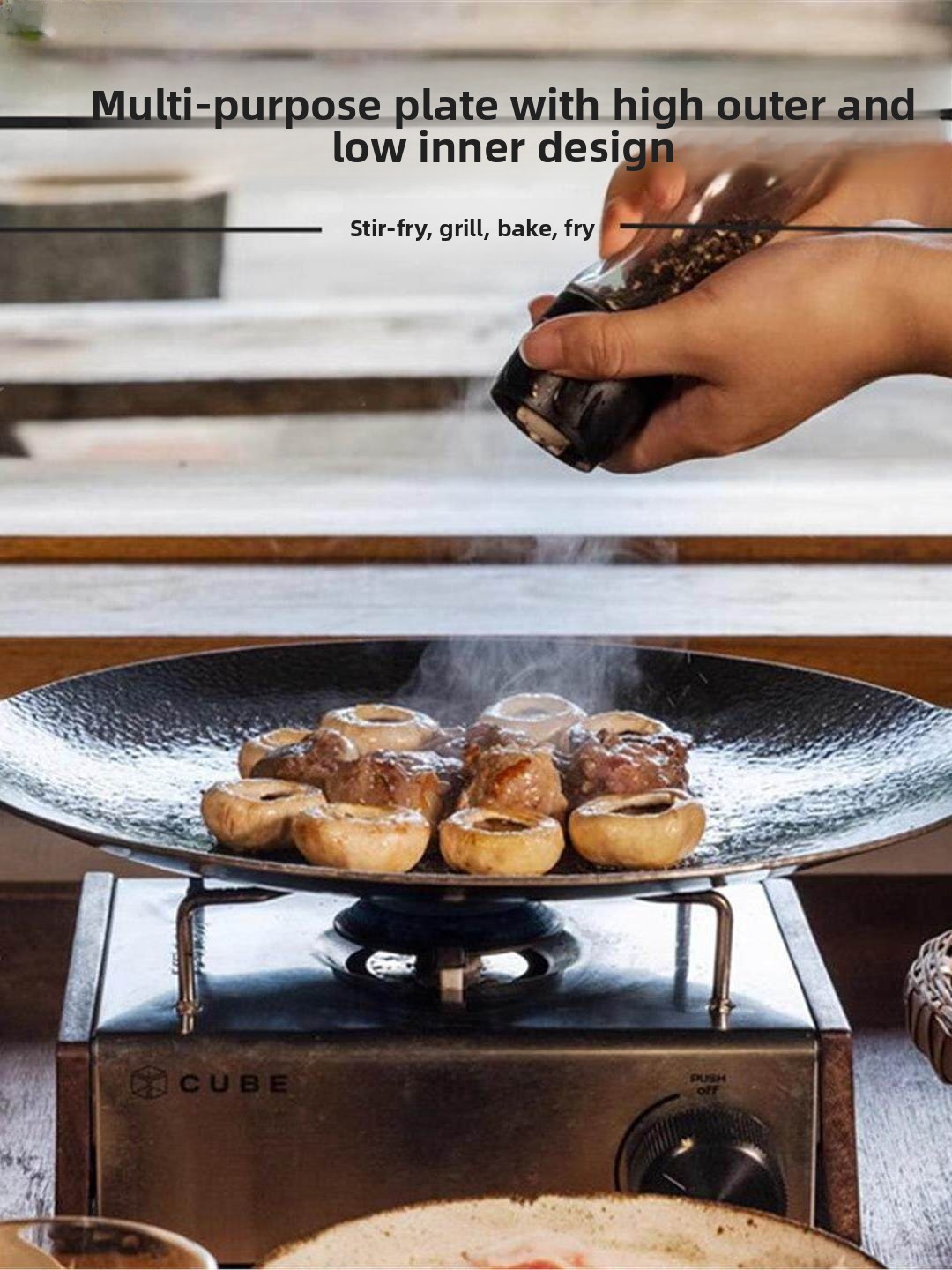 Outdoor Cast Iron Charcoal Gri - đánh giá và giá Cooking Outdoor Camping