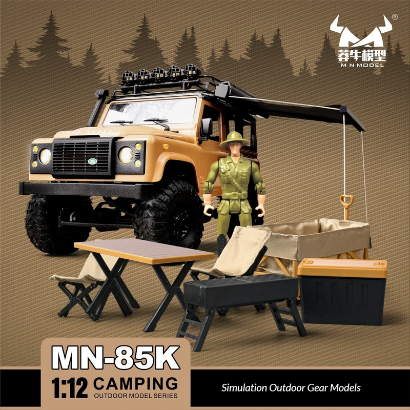 Mn Model Mn-85k 1:12 Scale Sim - đánh giá và giá Outdoor Camping Set