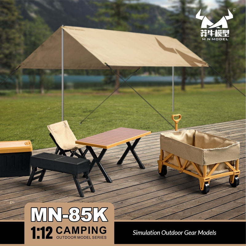 Mn Model Mn-85k 1:12 Scale Sim - đánh giá và giá Outdoor Camping Set