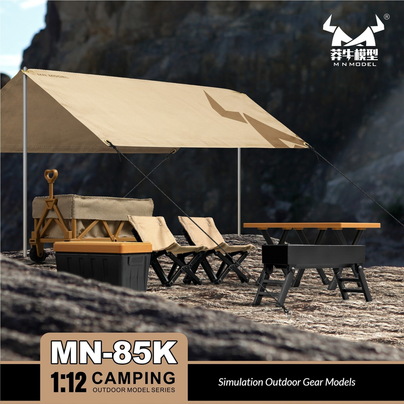 Mn Model Mn-85k 1:12 Scale Sim - đánh giá và giá Outdoor Camping Set