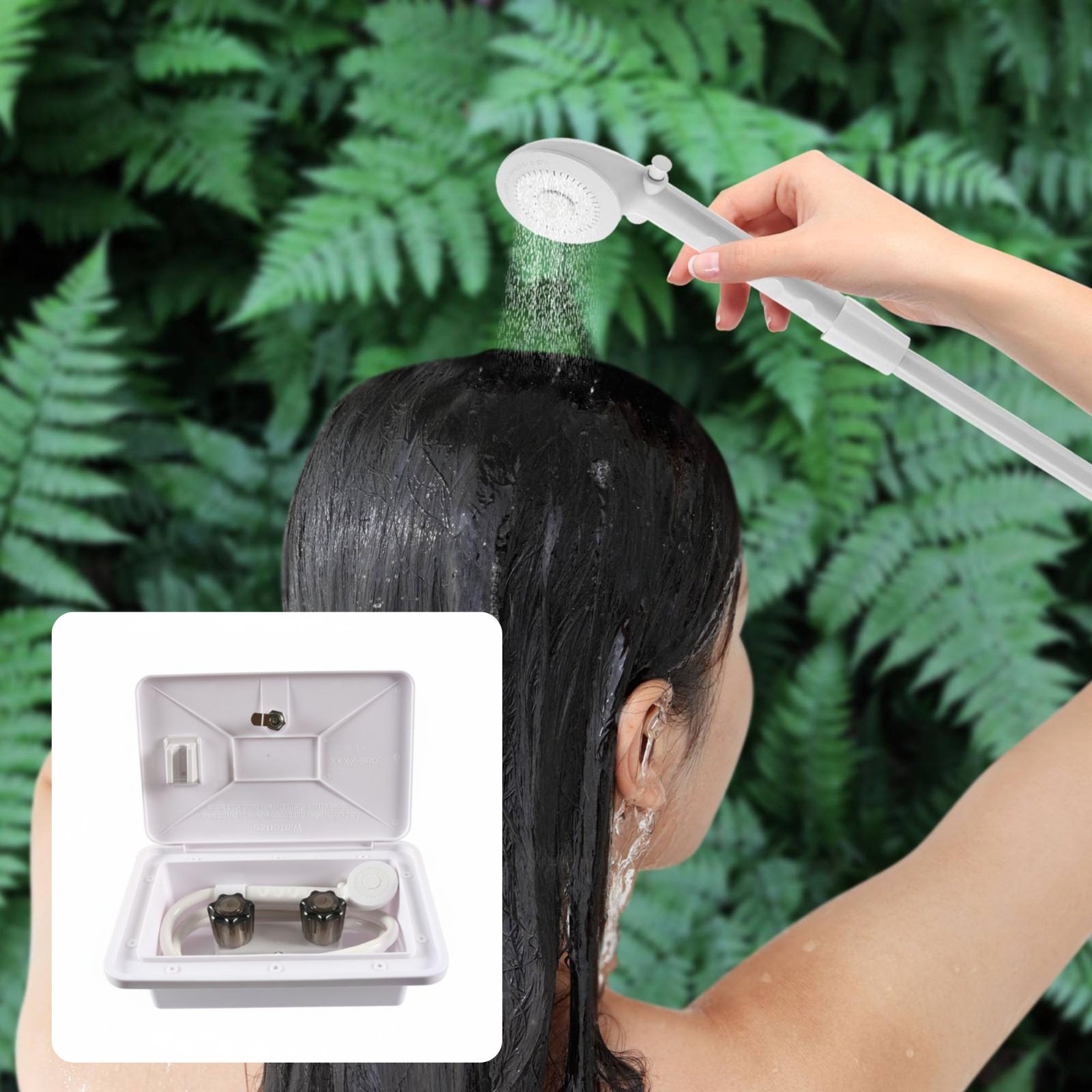 RV Exterior Shower Box Compact - đánh giá và giá Outdoor Camping Set