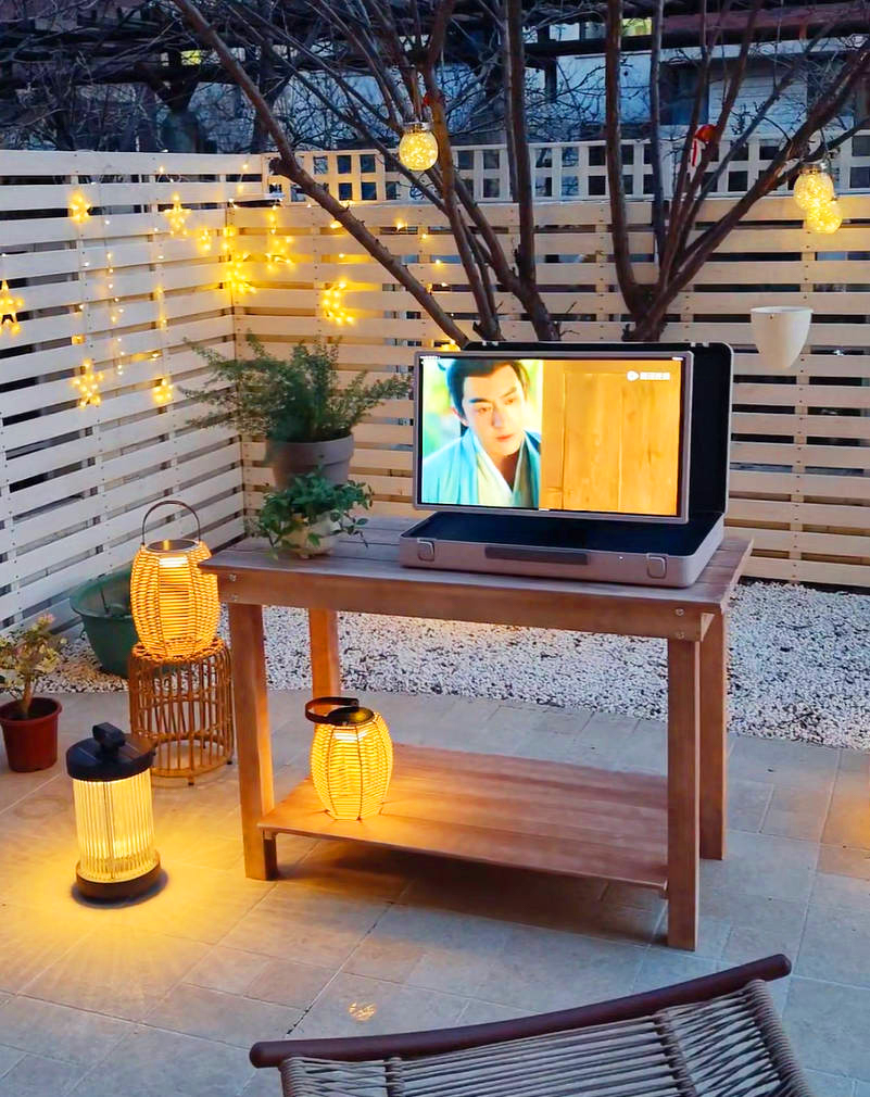 Portable Briefcase Suitcase To - đánh giá và giá Outdoor Camping Tv