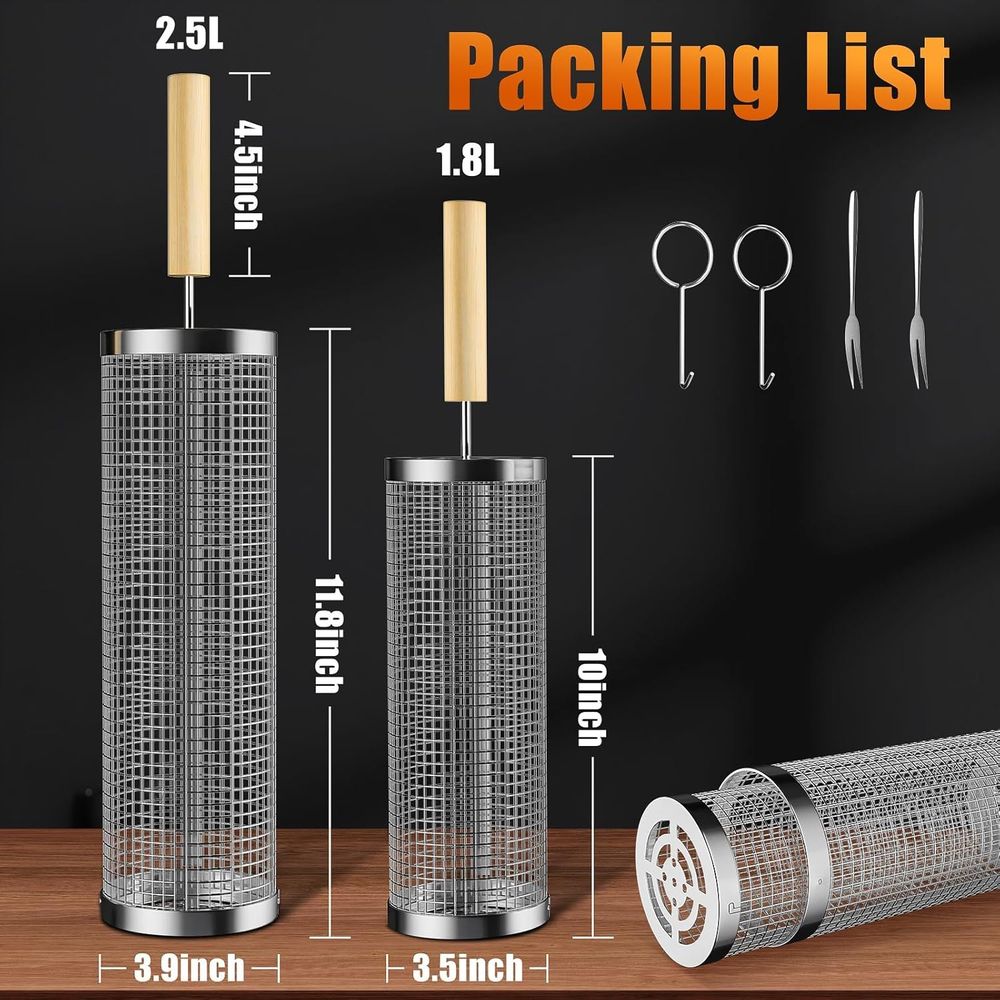 Set of 2 Stainless Steel BBQ G - đánh giá và giá Outdoor Camping Set