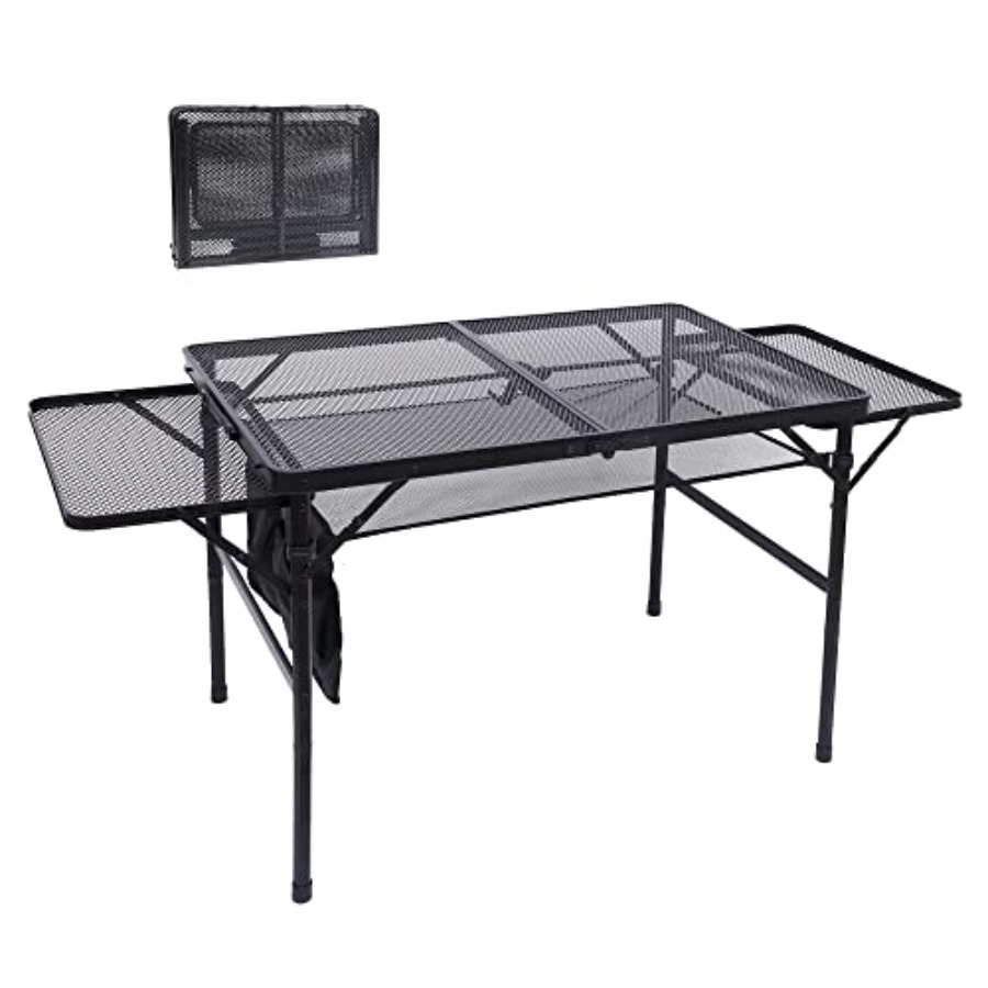 Folding Grill Table, Camping T - đánh giá và giá Outdoor Camping Grill