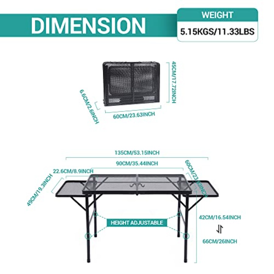 Folding Grill Table, Camping T - đánh giá và giá Outdoor Camping Grill