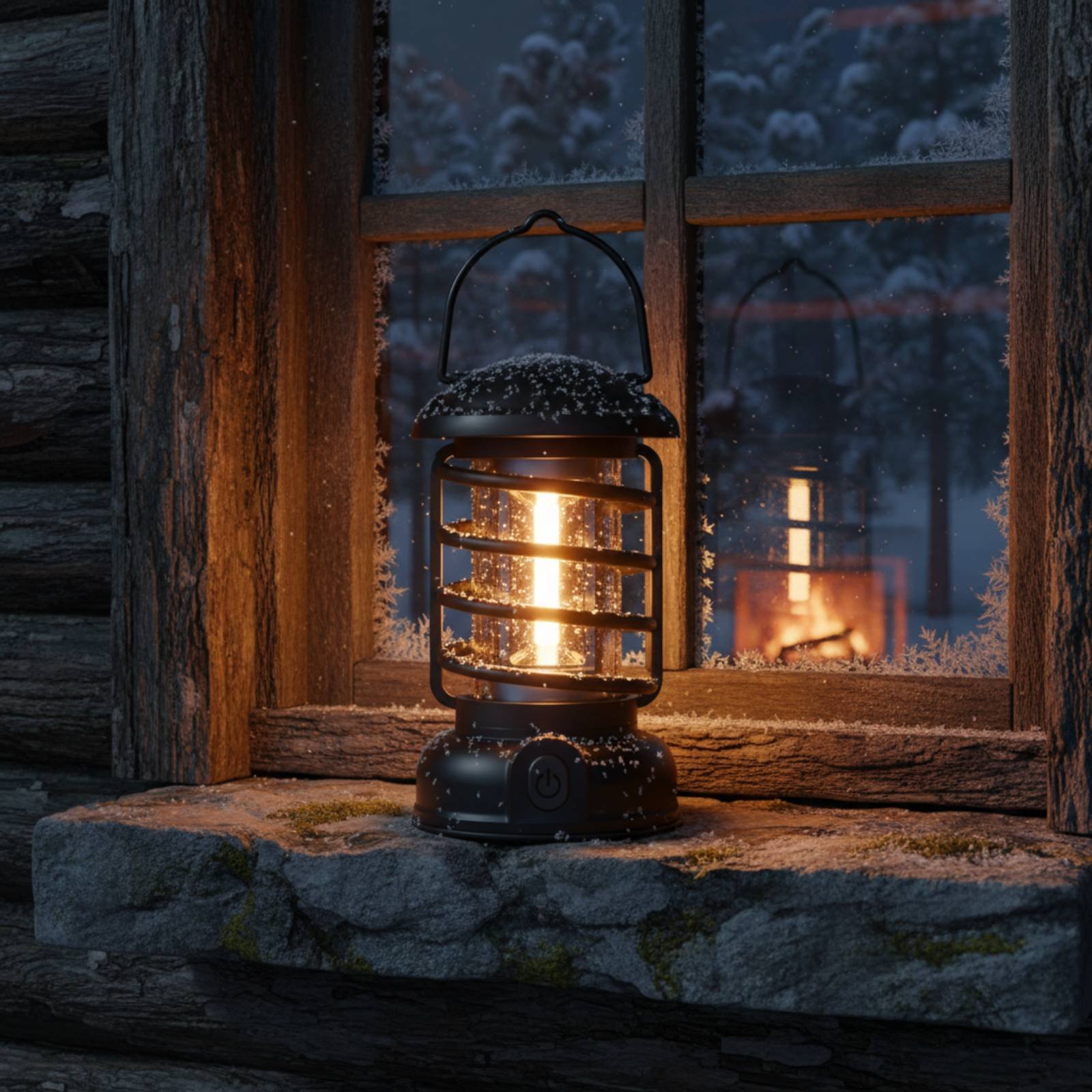 Retro Camping Lantern Two-Way  - đánh giá và giá Outdoor Camping Tent