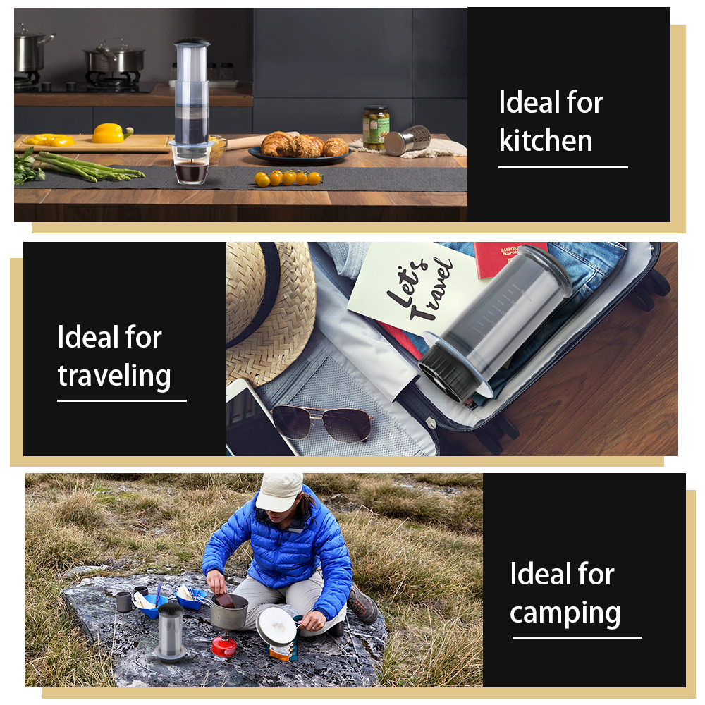 Portable Coffee Tea Maker for  - đánh giá và giá Outdoor Camping Set