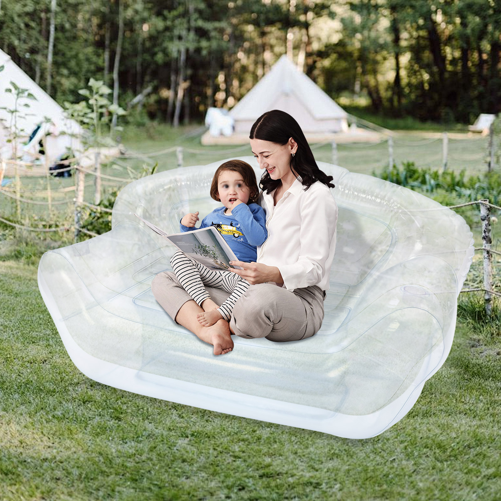 Inflatable Sofa Portable Infla - đánh giá và giá Outdoor Camping Furniture