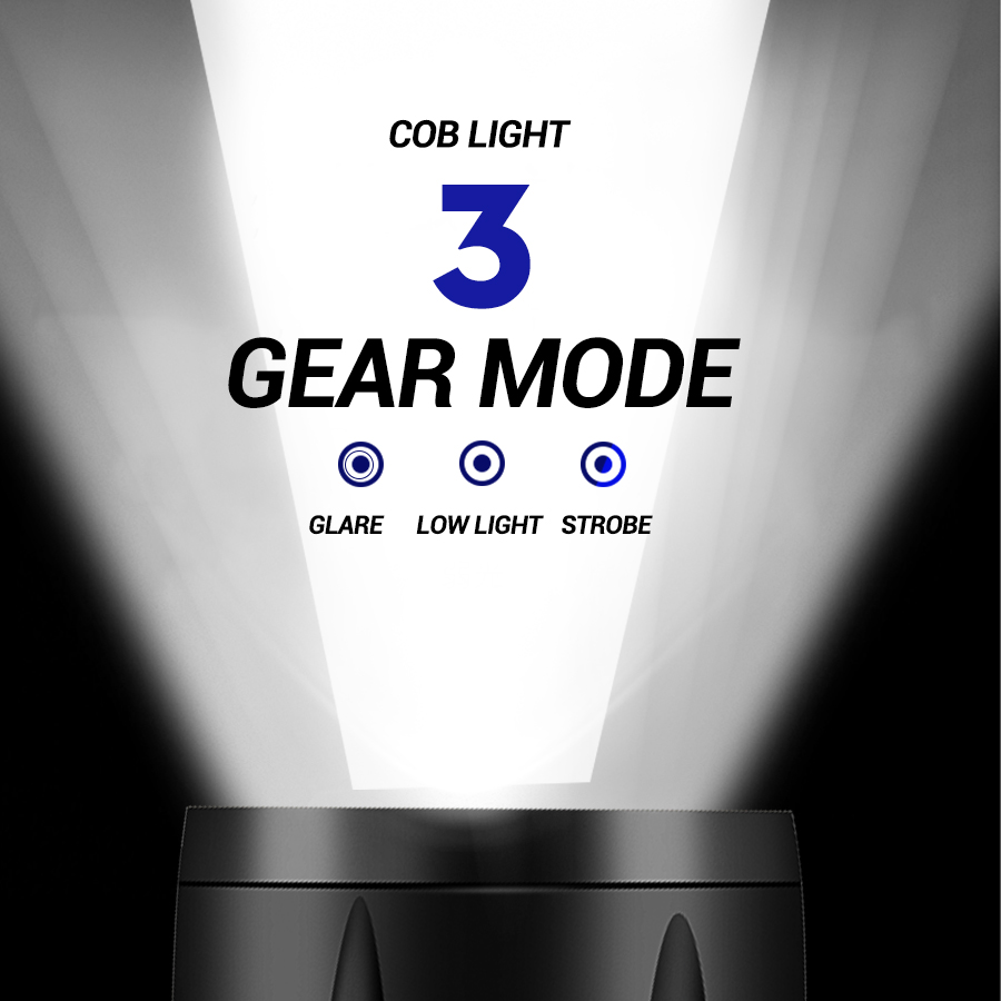 Mini LED Flashlight COB Floodl - đánh giá và giá Outdoor Camping Glamping