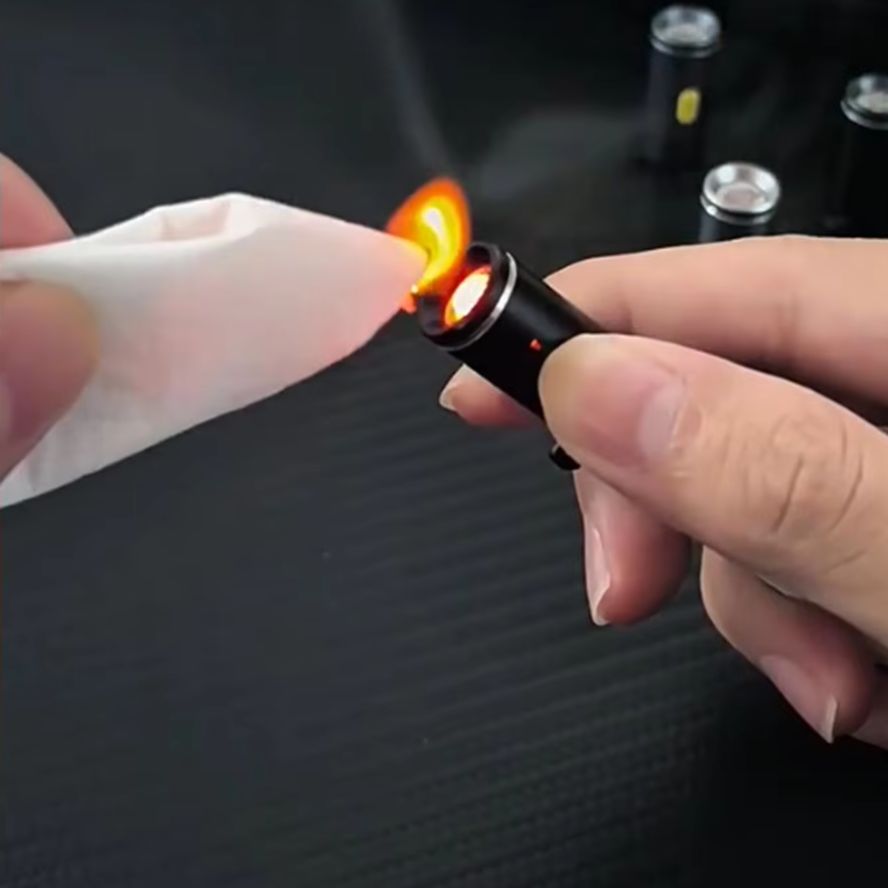 Type-c Mini Lighter Windproof  - đánh giá và giá Outdoor Windproof Lighter