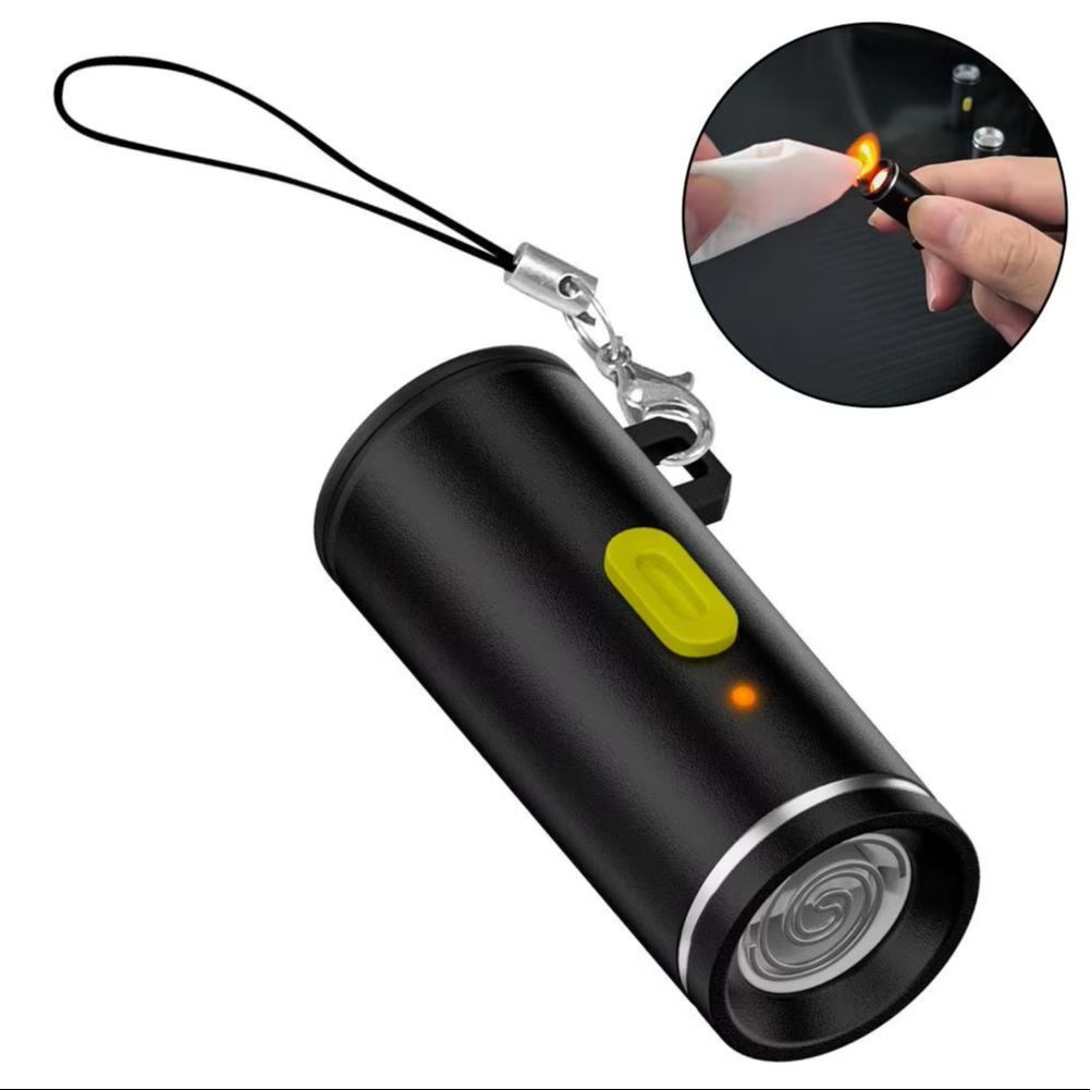 Type-c Mini Lighter Windproof  - đánh giá và giá Outdoor Windproof Lighter