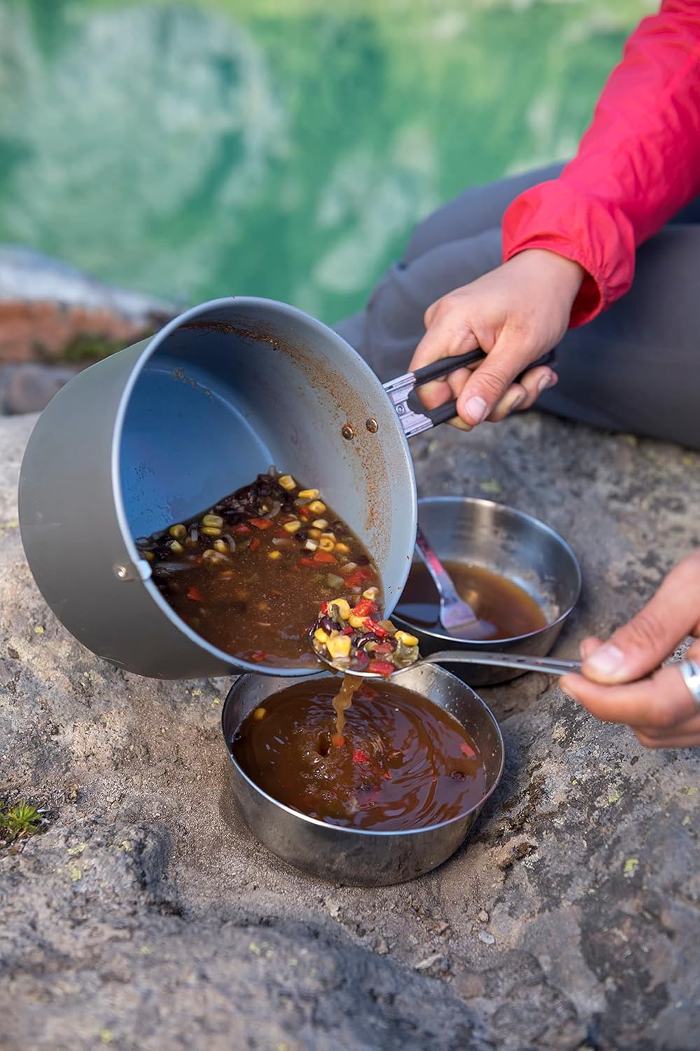 Stainless Steel Nesting Campin - đánh giá và giá Outdoor Camping Set