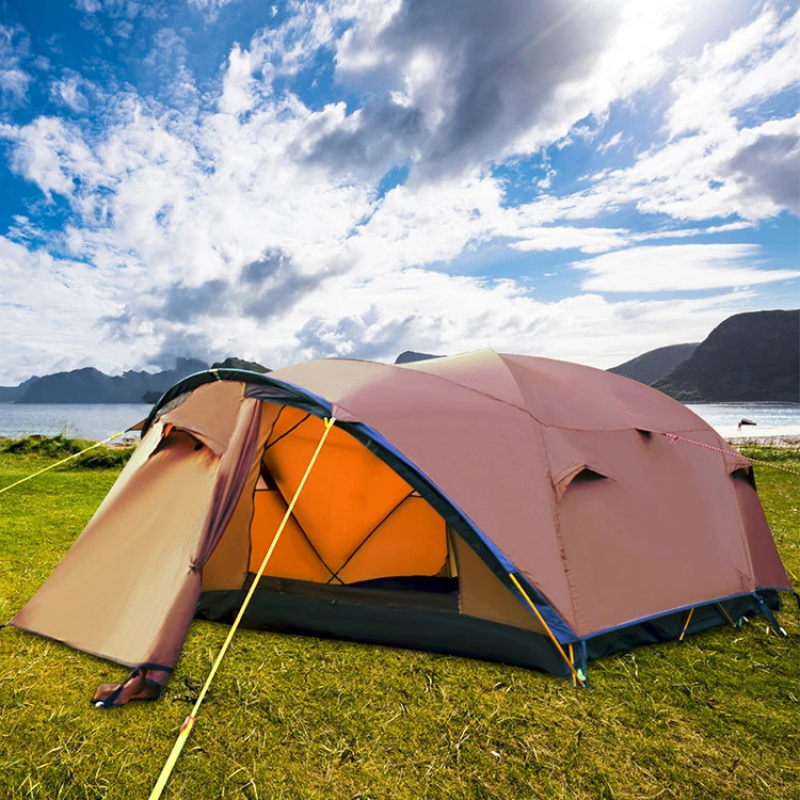 High Quality Luxury 4 Person 2 - đánh giá và giá Outdoor Camping Tent Waterproof
