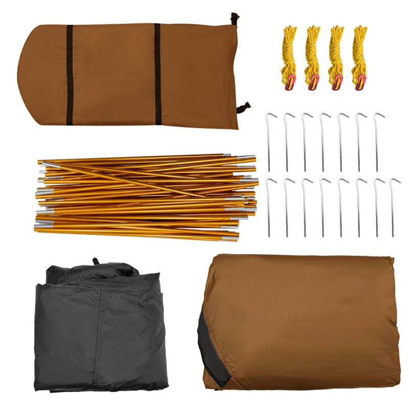 High Quality Luxury 4 Person 2 - đánh giá và giá Outdoor Camping Tent Waterproof