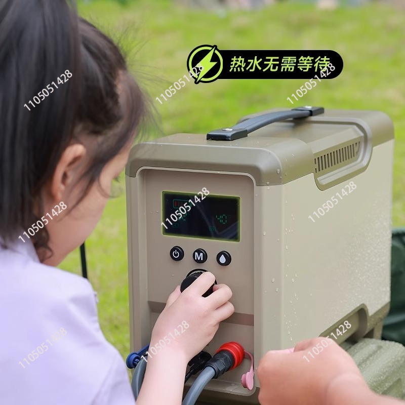 Outdoor thermostatic water hea - đánh giá và giá Outdoor Camping Hot Water Heater