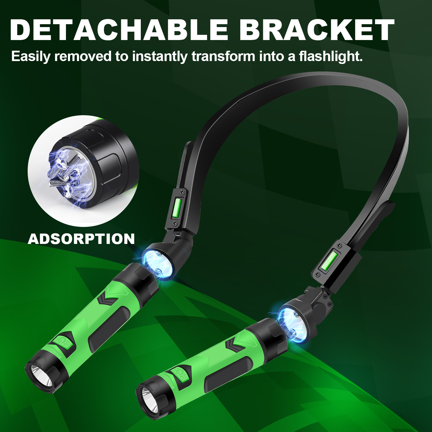USB Rechargeable LED Neck Ligh - đánh giá và giá Outdoor Camping Grill