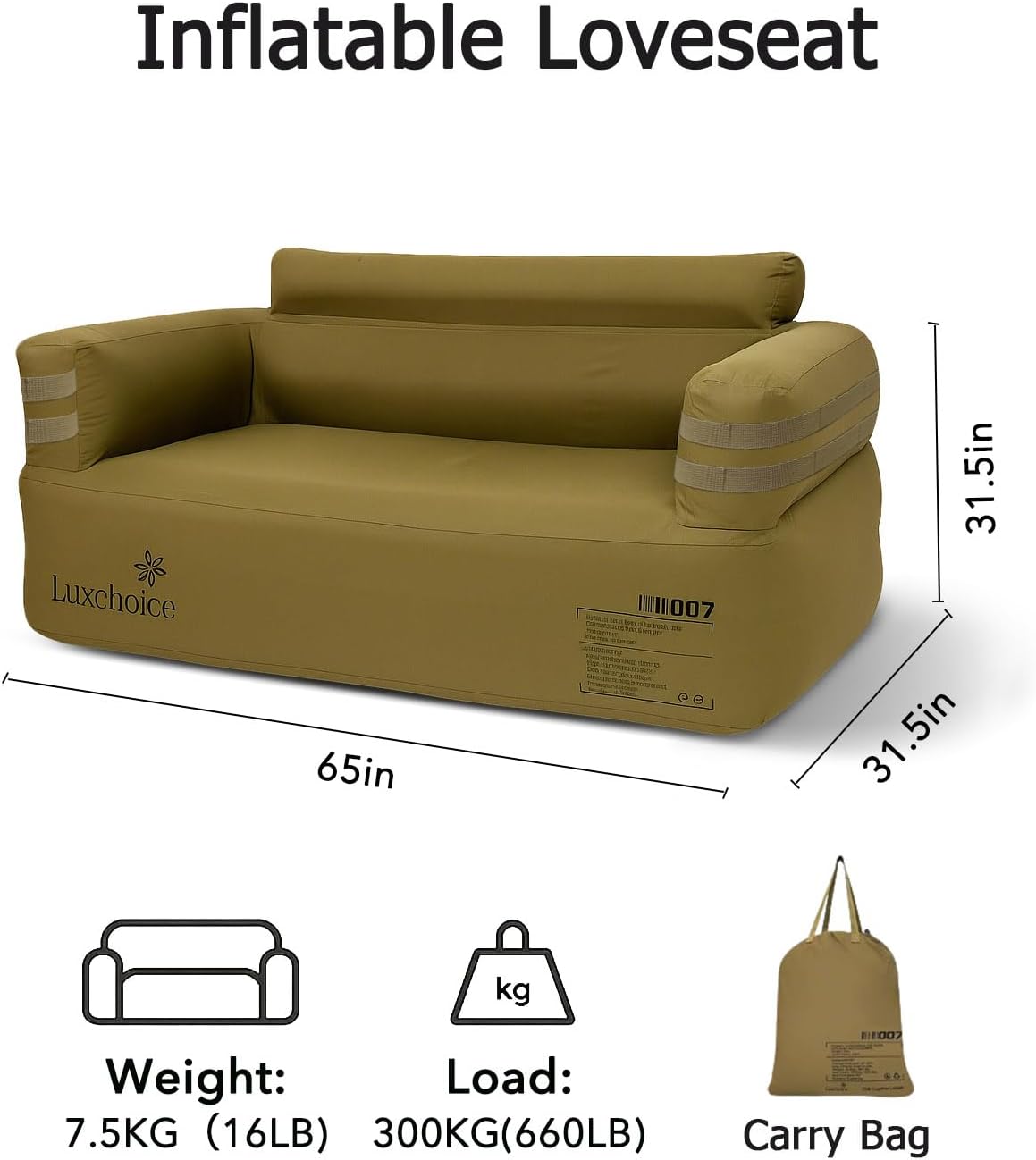 Portable Inflatable Couch for  - đánh giá và giá Outdoor Camping Furniture