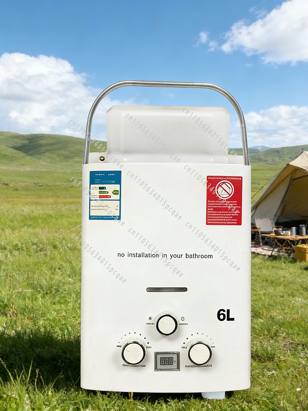 RV Outdoor Water Heater, Lique - đánh giá và giá Outdoor Camping Hot Water Heater