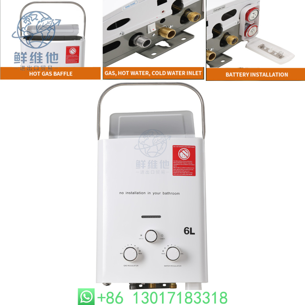6L 12KW Stainless Steel Instan - đánh giá và giá Outdoor Camping Hot Water Heater