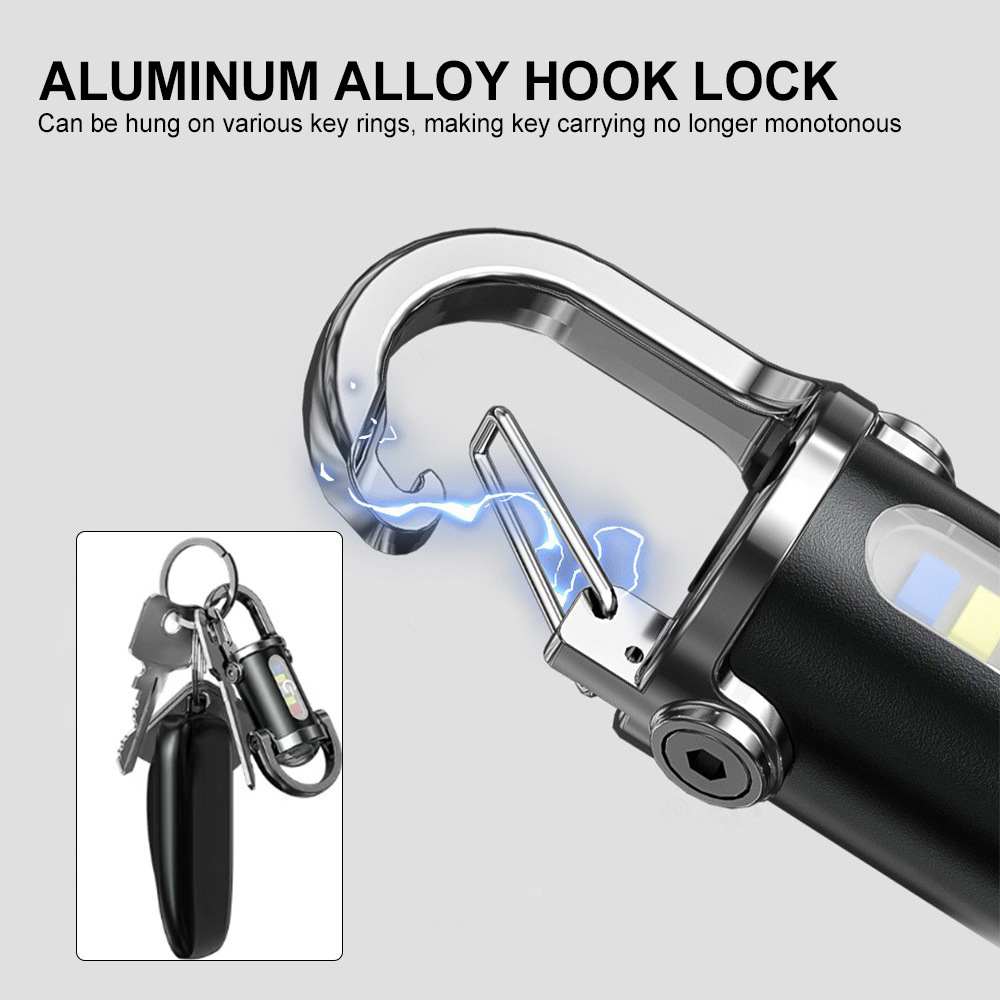 Mini TYPE-C Rechargeable LED F - đánh giá và giá Outdoor Camping Tools