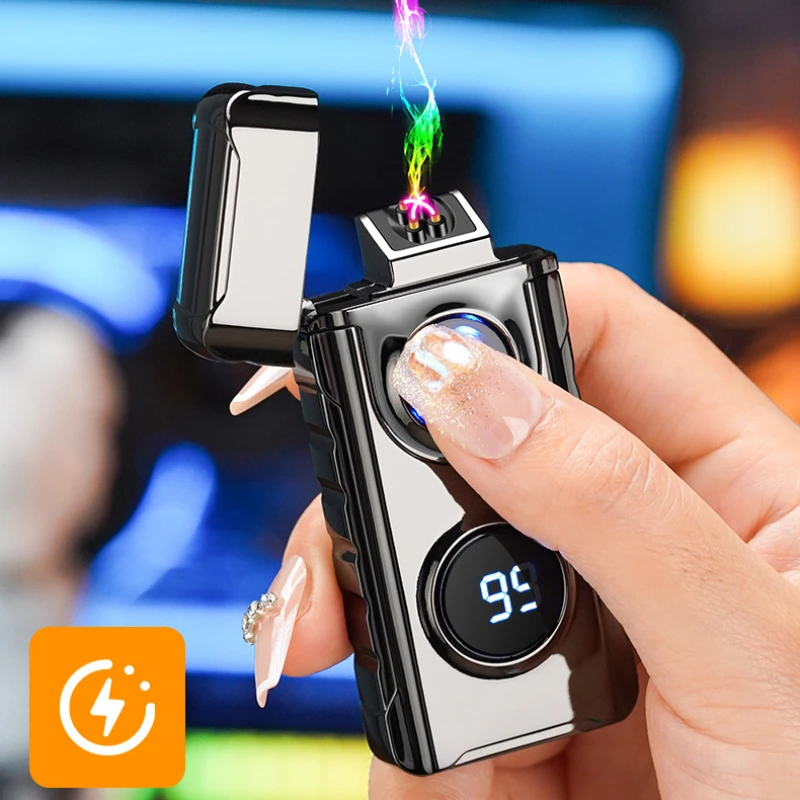 New Outdoor Lighting Dual Arc  - đánh giá và giá Outdoor Windproof Lighter