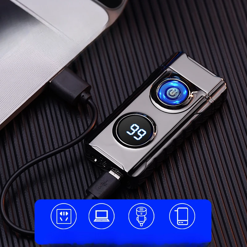 New Outdoor Lighting Dual Arc  - đánh giá và giá Outdoor Windproof Lighter