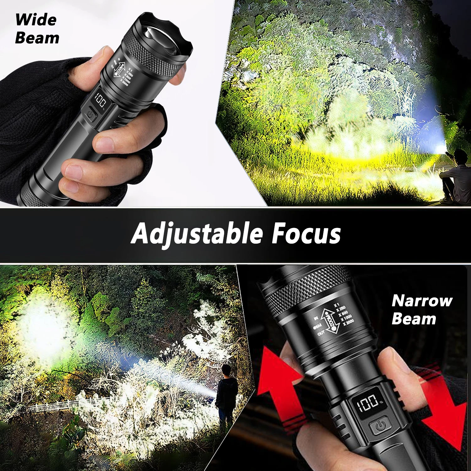 Ultra Bright LED Flashlight 20 - đánh giá và giá Outdoor Camping Glamping