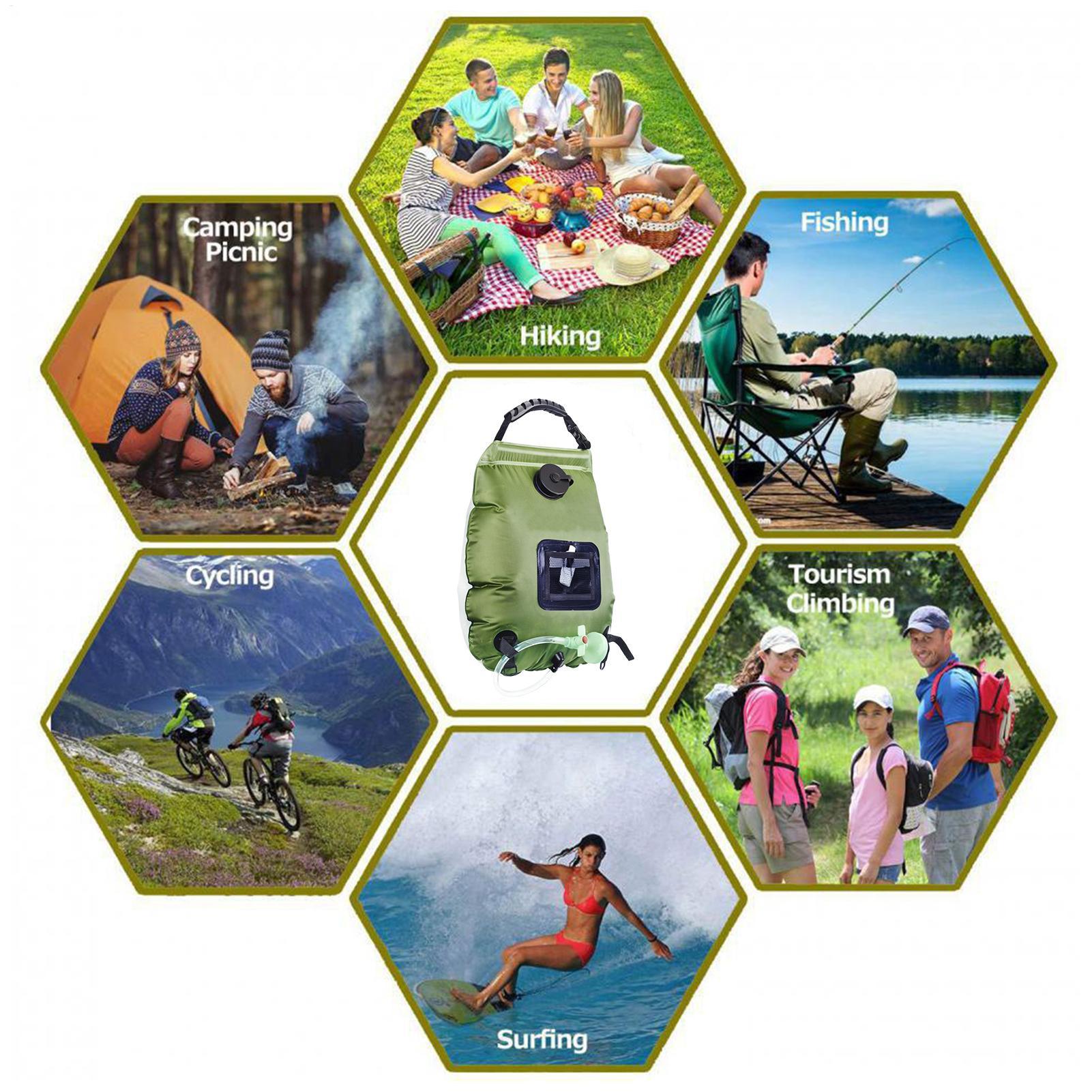 Portable Shower For Camping 5  - đánh giá và giá Outdoor Camping Set