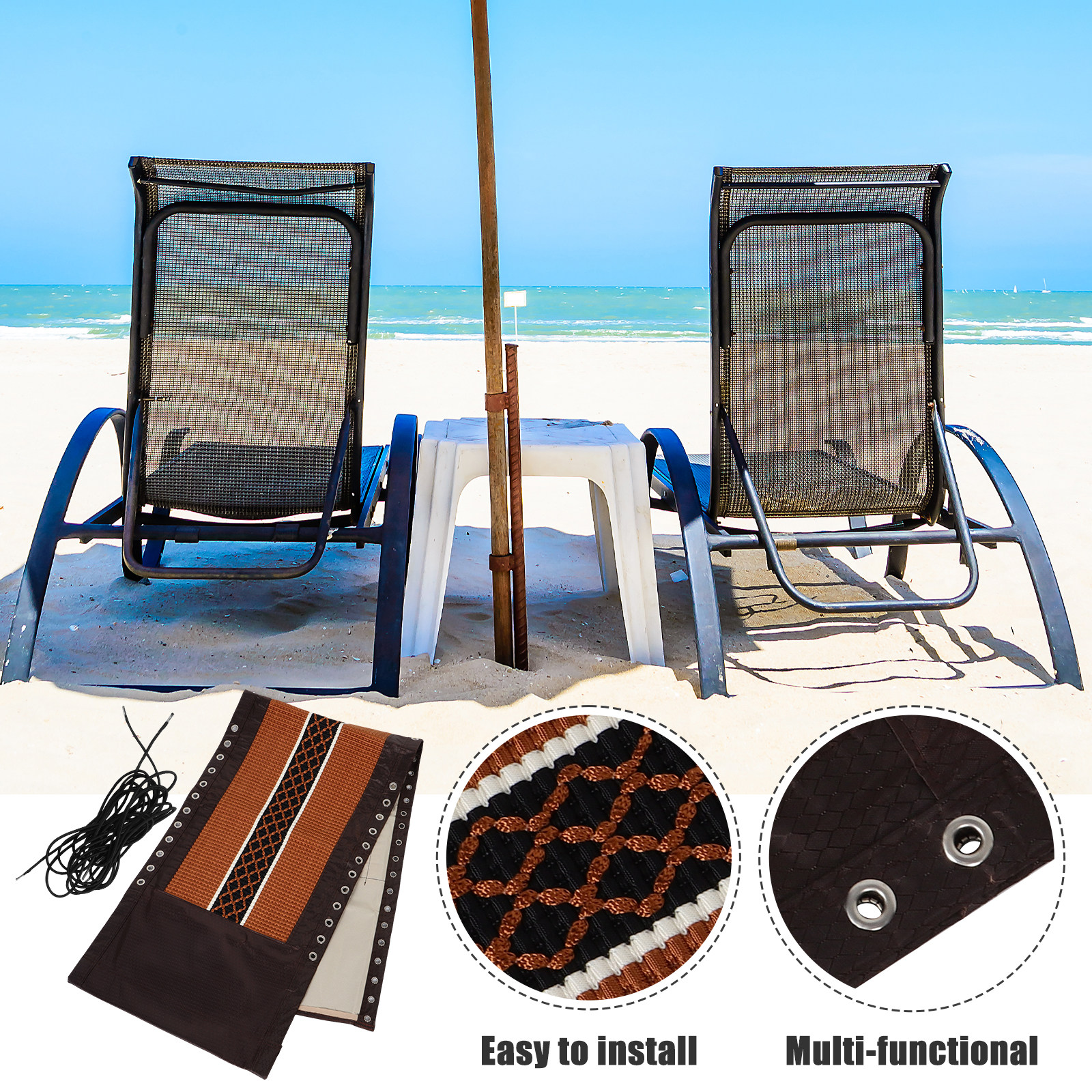 1Set Premium Chair Cloth for R - đánh giá và giá Outdoor Camping Recliner Chairs