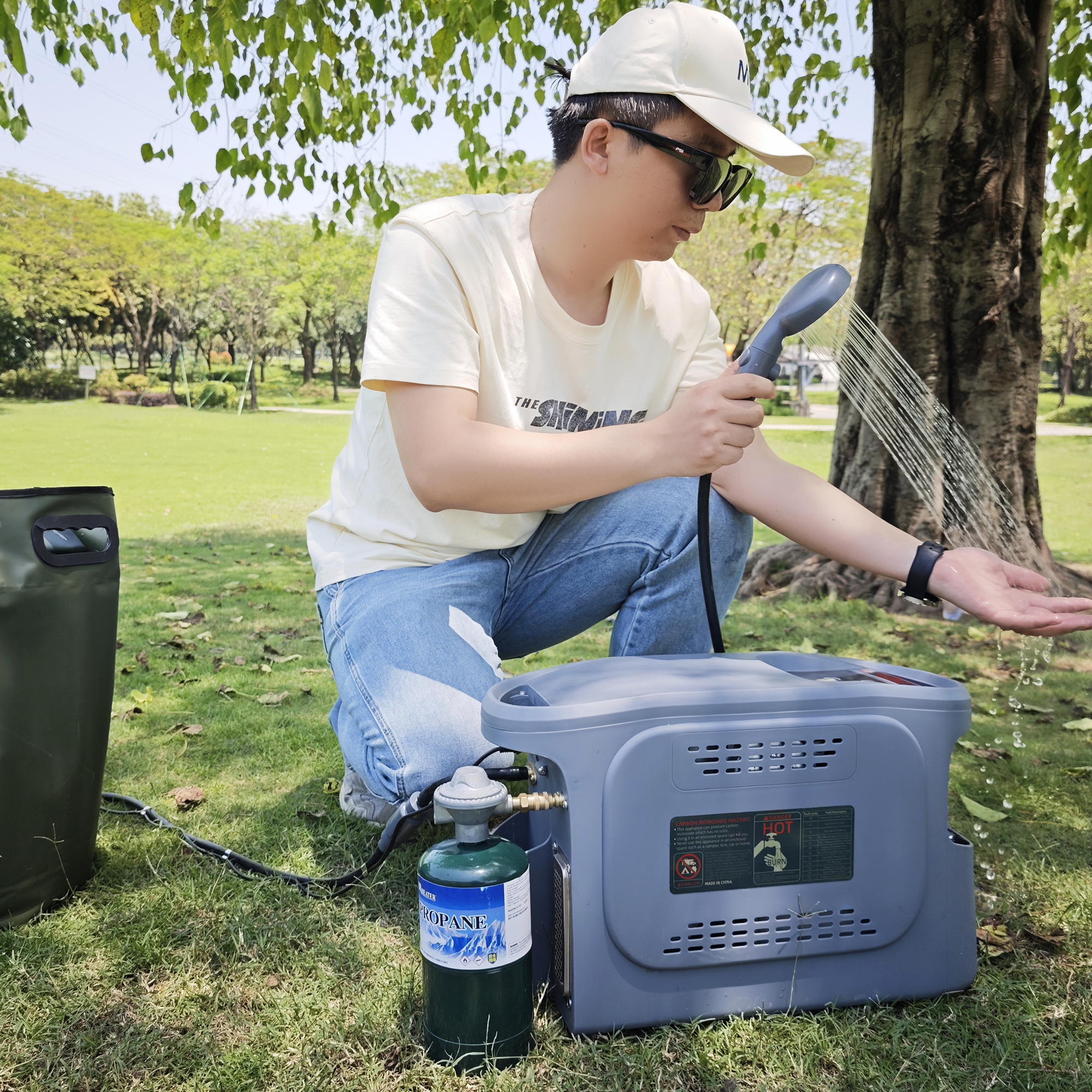 ATVPortable Tankless Hot Water - đánh giá và giá Outdoor Camping Hot Water Heater