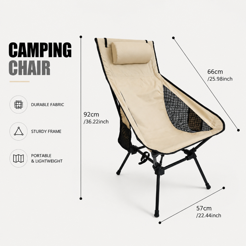 Portable Folding Camping Chair - đánh giá và giá Outdoor Camping Recliner Chairs